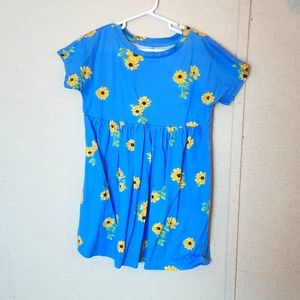 Girls Sunflower Dress